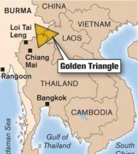 Golden Triangle Map